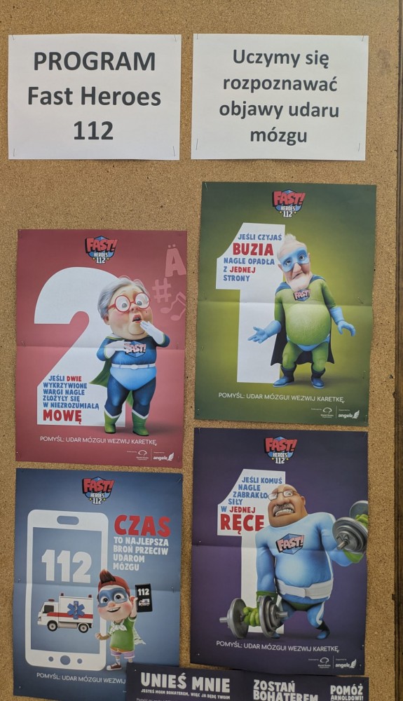   Uczestniczymy w międzynarodowym programie   FAST Heroes 112