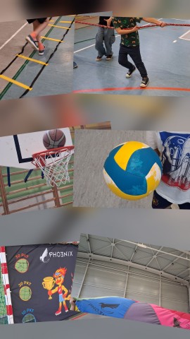 Sprzęt sportowy, zadania wykonywane w czasie Narodowego Dnia Sportu. 
