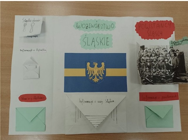 Kadr z zajęć na temat śląskich tradycji.