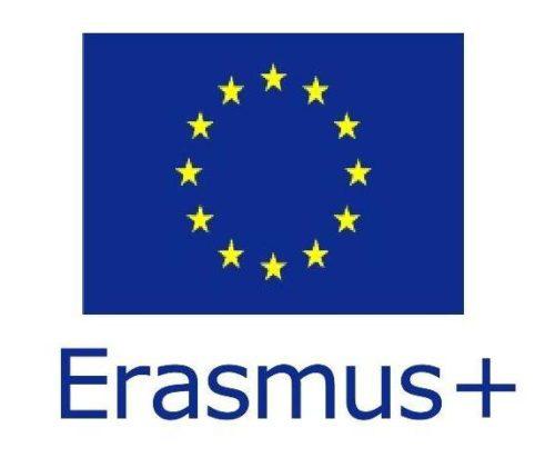 Zdjęcie przedstawia Logo programu Erasmus plus